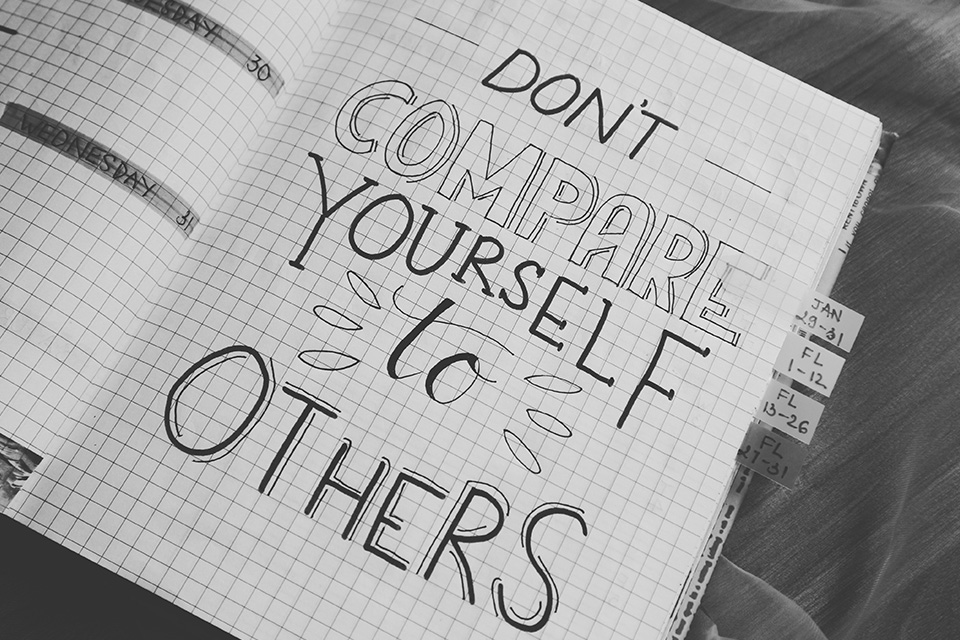 qoute Do not compare yourself to others